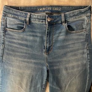 American Eagle Hi-Rise Jeggings 14 X-Long